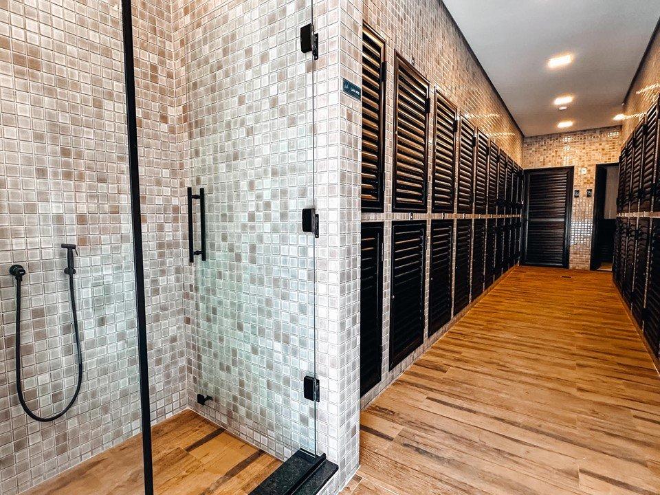 Corredor de boxes de praia individuais do Long Beach Residence